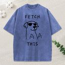 Rebellious Dog Washed T-Shirt