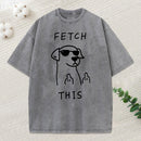 Rebellious Dog Washed T-Shirt