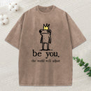 Crown Frog Stays True To Self Washed T-Shirt