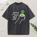 Dishonest Frog Washed T-Shirt