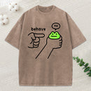 Dishonest Frog Washed T-Shirt