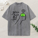 Dishonest Frog Washed T-Shirt