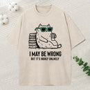 Cool Cat Coffee Book Funny Meme Washed T-Shirt