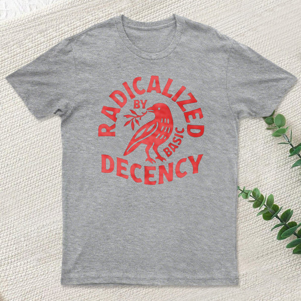 Radicalized By Basic Decency Geek T-Shirt