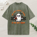The Only Ghost I Know Is The Holy Ghost Christian Washed T-Shirt