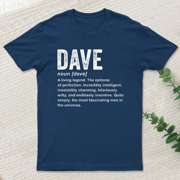Dave Definition Funny Dave Geek T-Shirt