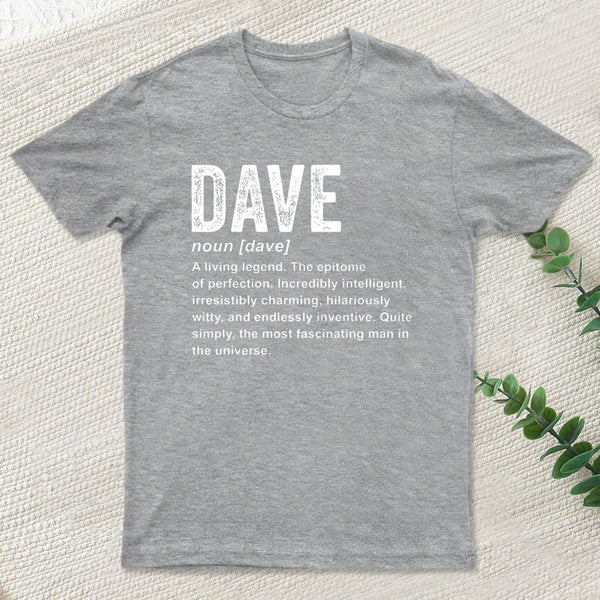 Dave Definition Funny Dave Geek T-Shirt