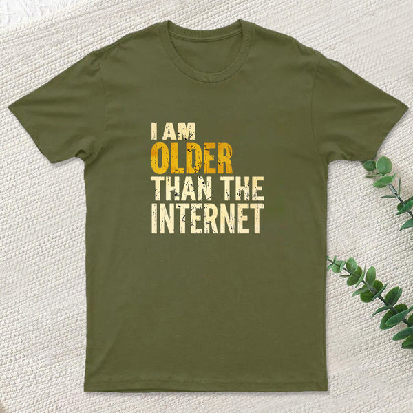 I M Older Ultra Soft Heather Tee