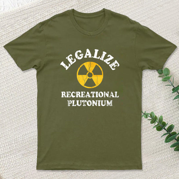 Legalize Recreational Plutonium Ultra Soft Heather Tee
