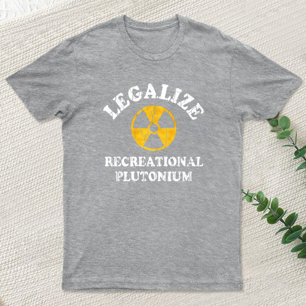 Legalize Recreational Plutonium Ultra Soft Heather Tee