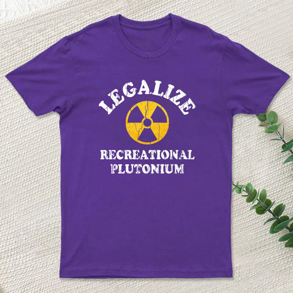 Legalize Recreational Plutonium Ultra Soft Heather Tee
