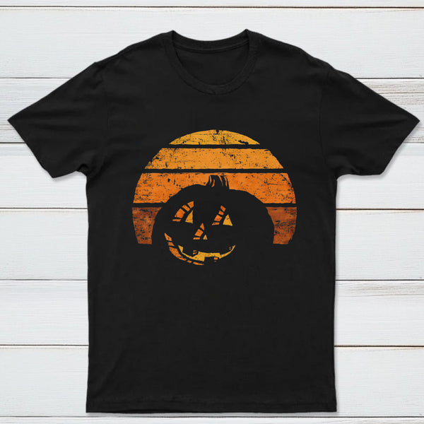 Pumpkin Silhouette Geek T-Shirt