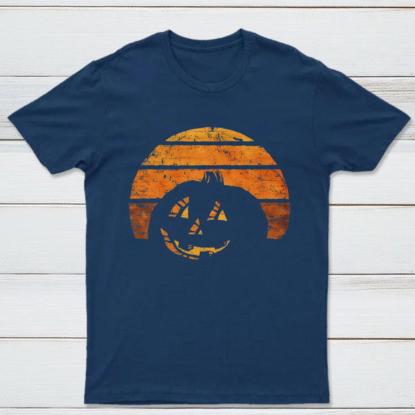 Pumpkin Silhouette Geek T-Shirt