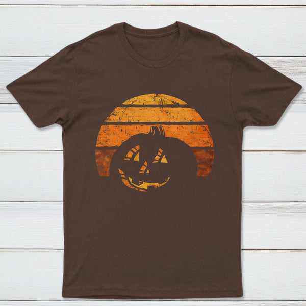 Pumpkin Silhouette Geek T-Shirt