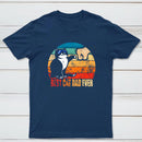 Best Cat Dad Ever Nerd T-Shirt