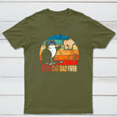 Best Cat Dad Ever Nerd T-Shirt