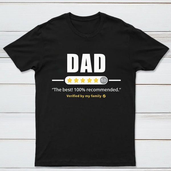 Five Stars Dad T-Shirt