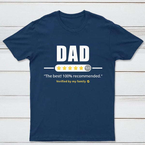 Five Stars Dad T-Shirt