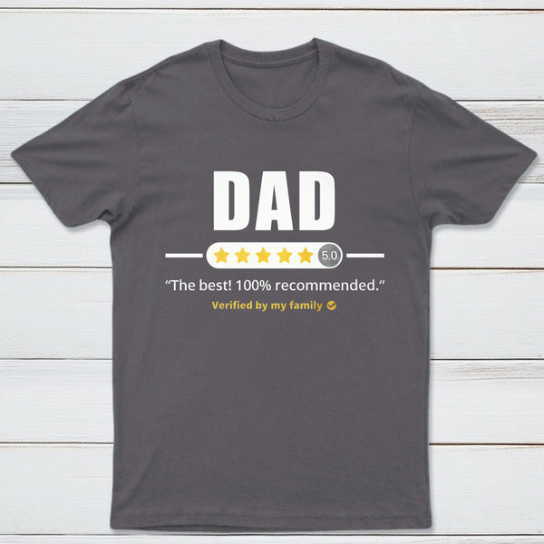 Five Stars Dad T-Shirt