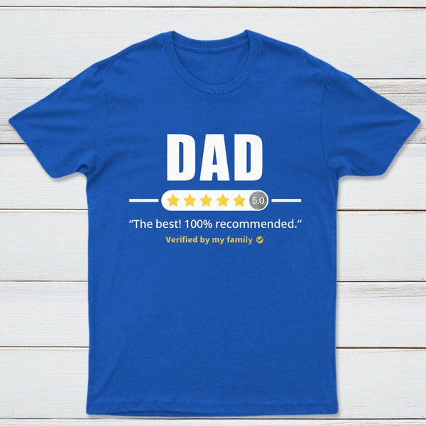 Five Stars Dad T-Shirt