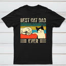 Best Cat Dad Ever Geek T-Shirt