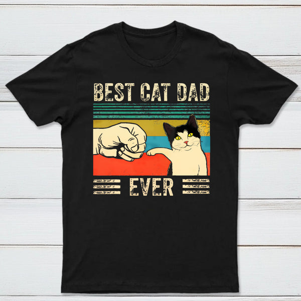 Best Cat Dad Ever Geek T-Shirt