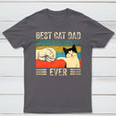 Best Cat Dad Ever Geek T-Shirt