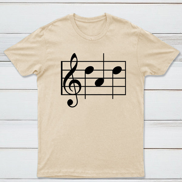 Musical Notes Dad Geek T-Shirt