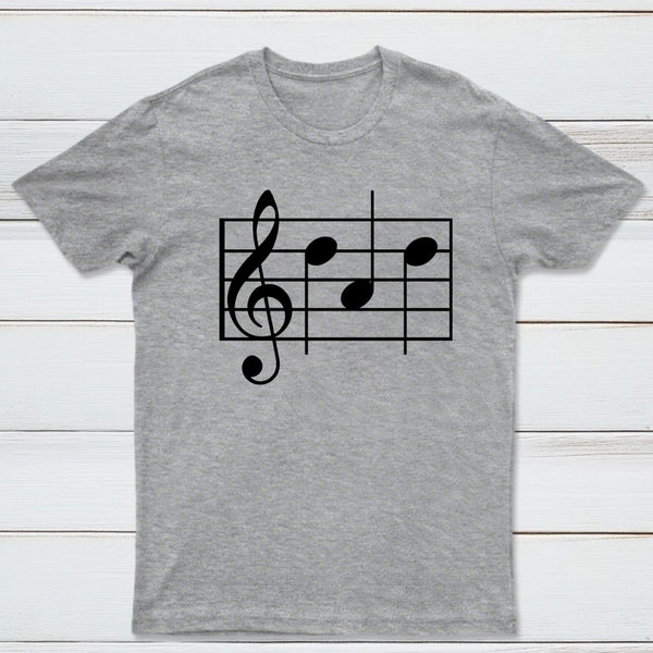 Musical Notes Dad Geek T-Shirt