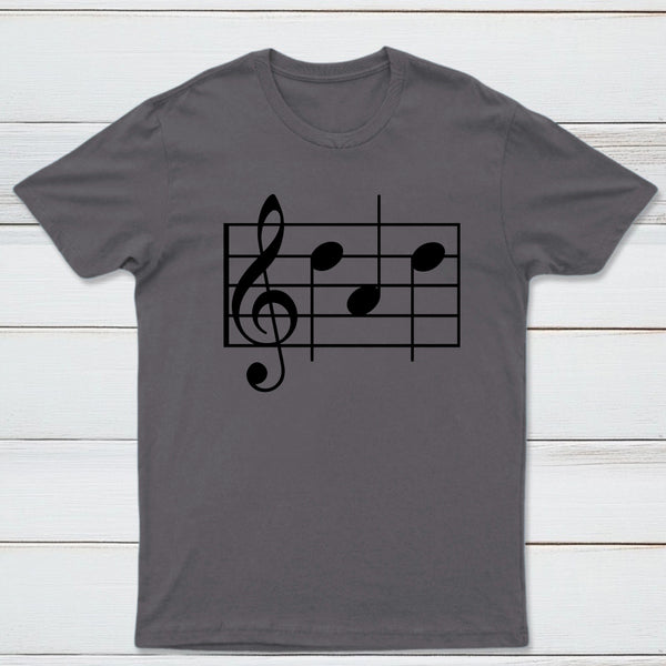 Musical Notes Dad Geek T-Shirt