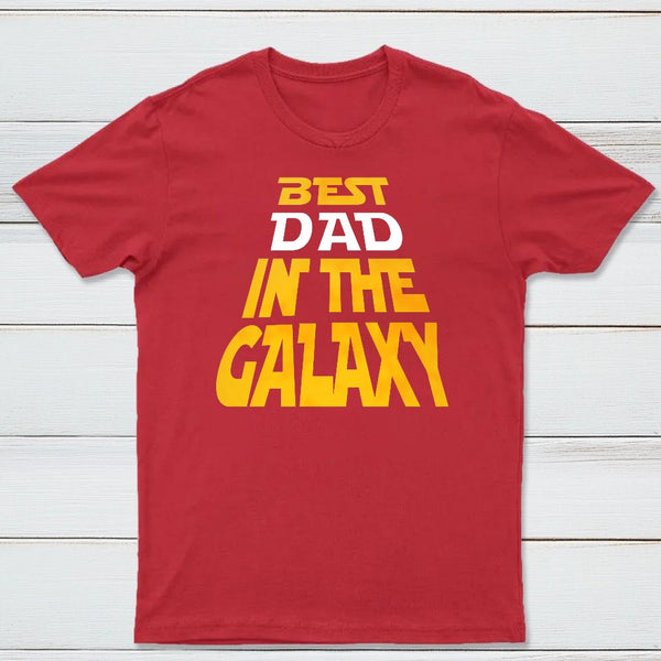 Best Dad In The Galaxy Geek T-Shirt