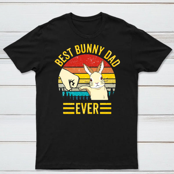Best Bunny Dad Ever Geek T-Shirt