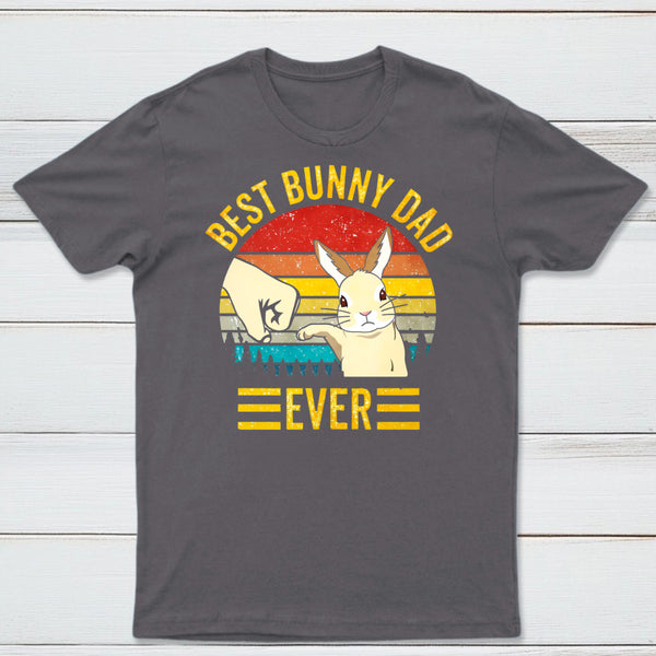 Best Bunny Dad Ever Geek T-Shirt