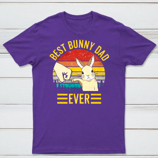 Best Bunny Dad Ever Geek T-Shirt