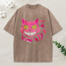 We'Re All Mad Here Unisex Washed T-Shirt