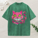 We'Re All Mad Here Unisex Washed T-Shirt