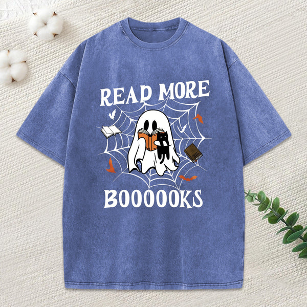 Read More Boooooks Unisex Washed T-Shirt