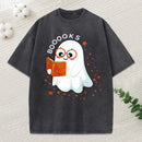 Booooks Unisex Washed T-Shirt