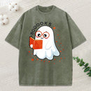 Booooks Unisex Washed T-Shirt