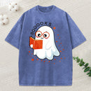 Booooks Unisex Washed T-Shirt