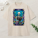 The Reader Tarot Card Shirt Unisex Washed T-Shirt