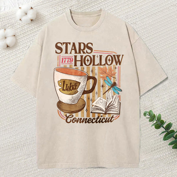 Stars Hollow Unisex Washed T-Shirt