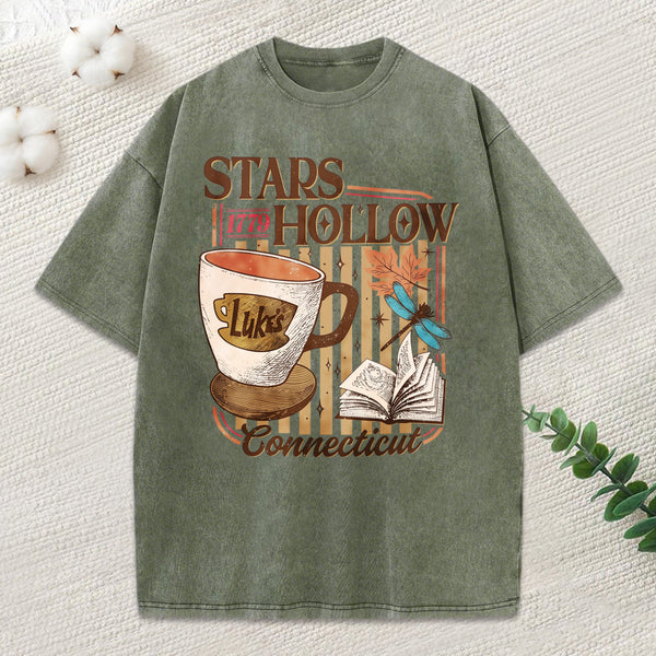 Stars Hollow Unisex Washed T-Shirt