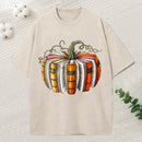 Fall Book Pumpkin Unisex Washed T-Shirt