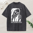 Read Banned Books Unisex Washed T-Shirt