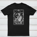Halloween The Reader Tarot Card Off T-Shirt