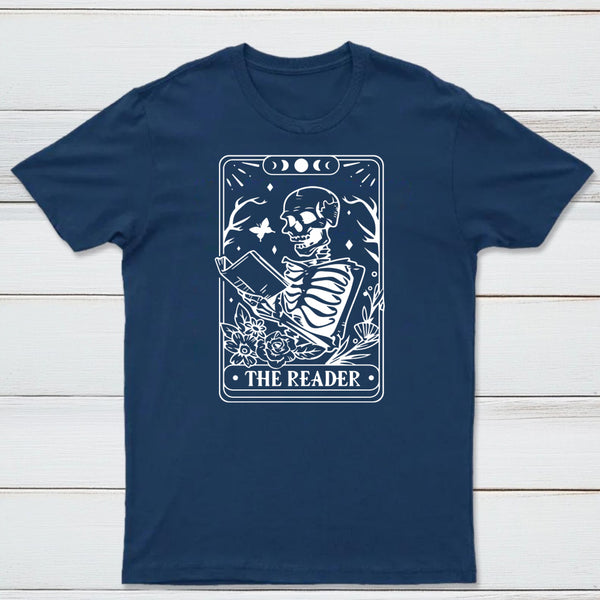 Halloween The Reader Tarot Card Off T-Shirt