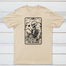Halloween The Reader Tarot Card Off T-Shirt