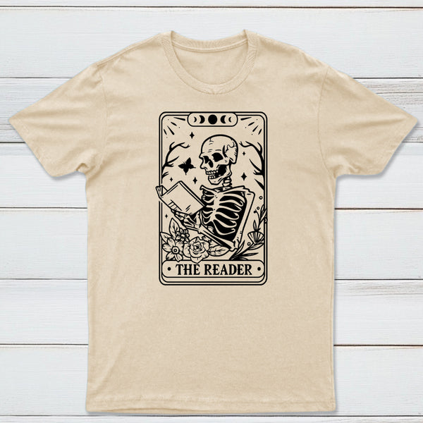 Halloween The Reader Tarot Card Off T-Shirt