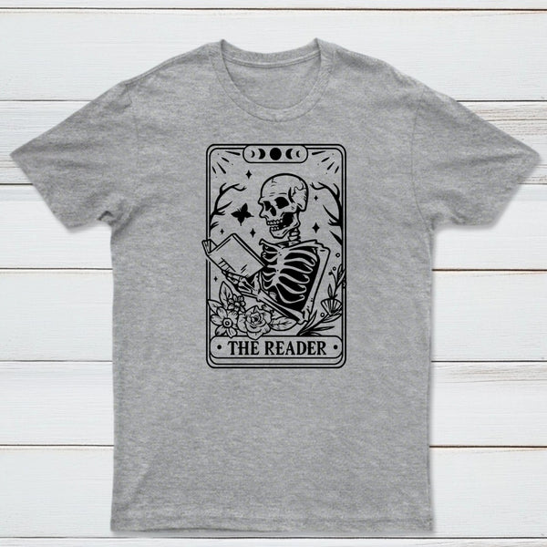 Halloween The Reader Tarot Card Off T-Shirt
